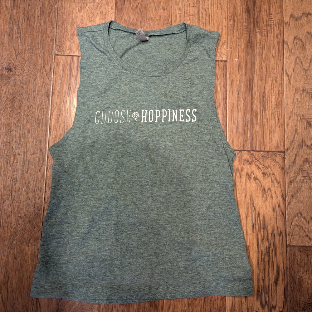 Green Sleeveless Top